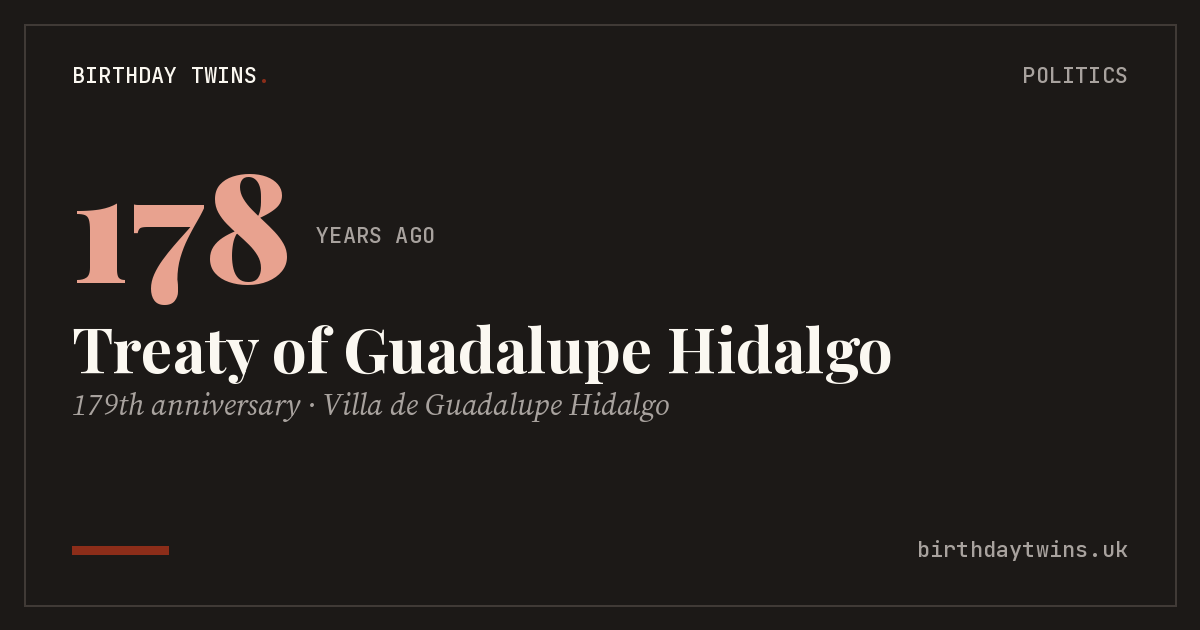 Treaty of Guadalupe Hidalgo