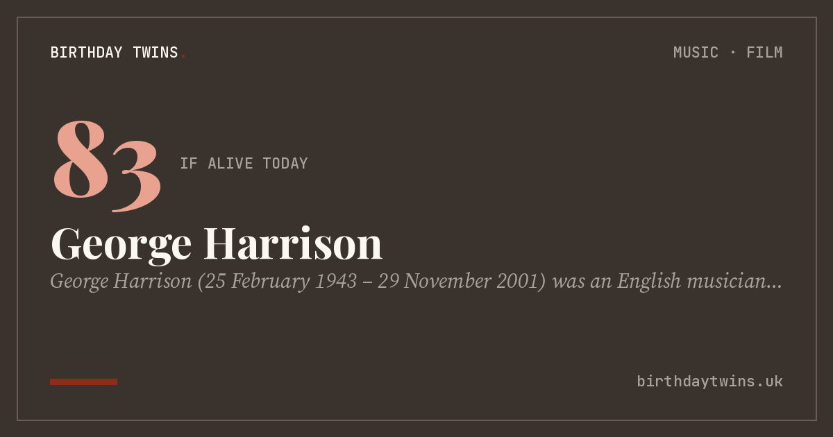 George Harrison