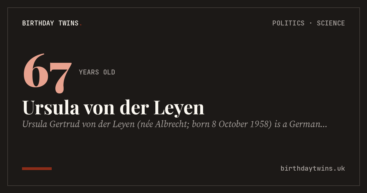 Ursula von der Leyen